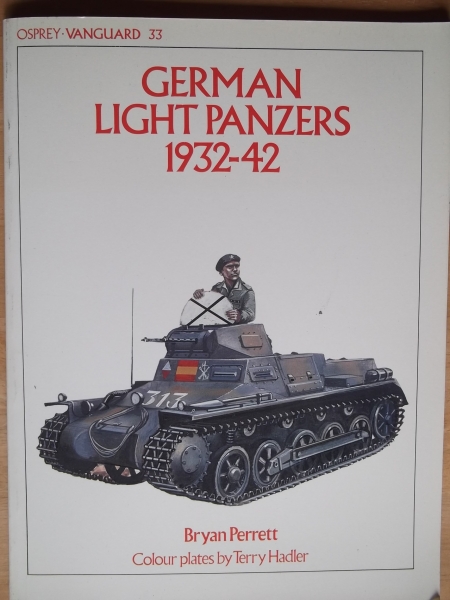 VANGUARD Books 33. GERMAN LIGHT PANZERS 1932-42